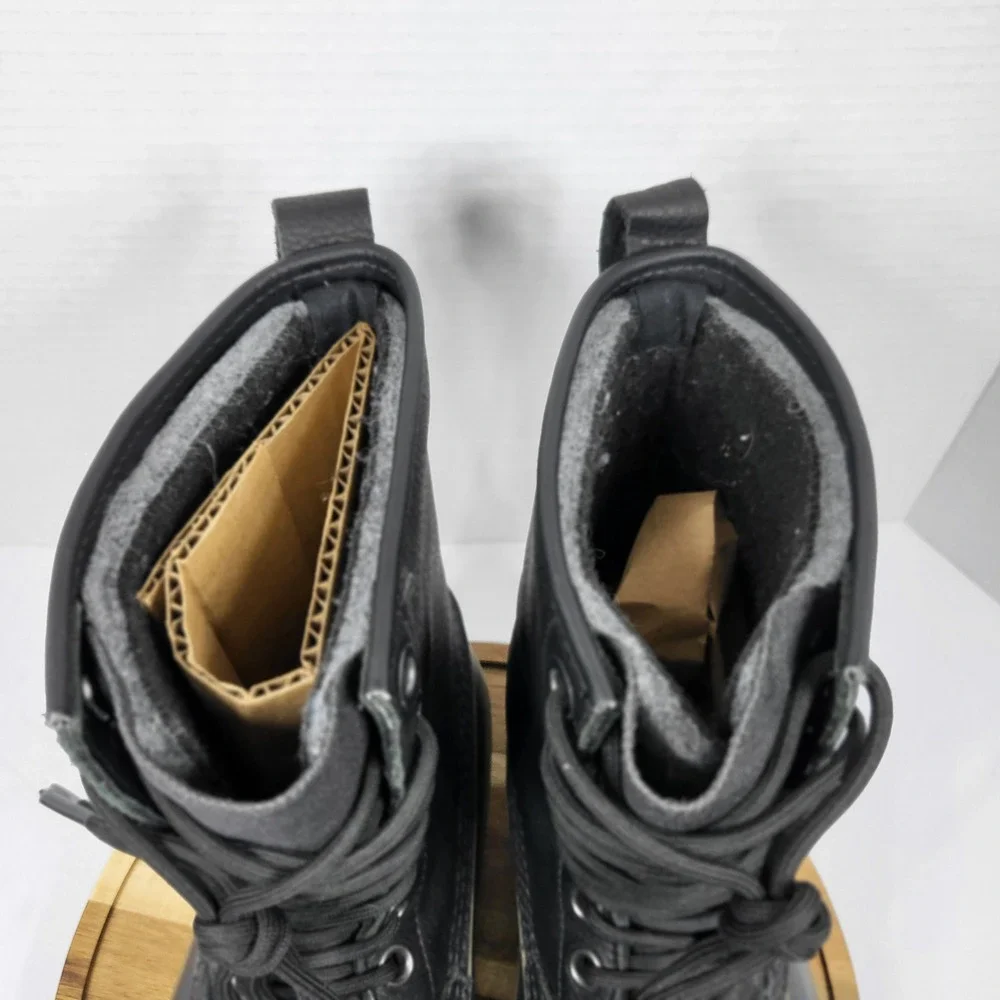 Sorel 1964 Premium T Mens Boots Size 8 Black Waterproof Leather Duck Snow NM1561
